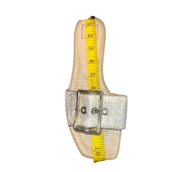New ▶️ Dolce Vita ◀️ Big Buckle Slide Sandals. Size 9.5 - Picture 12 of 15